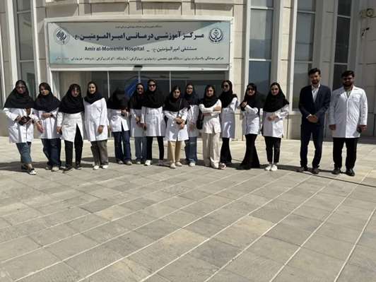 بازدید علمی از بیمارستان سوختگی و اعصاب و روان 